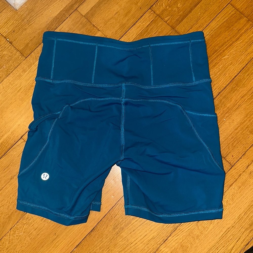 4” Lululemon 5 pocket shorts